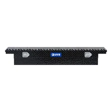 Gloss Black Aluminum 63" Slim-Line Truck Tool Box, Low Profile (Heavy Packaging) image 2