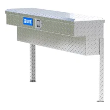 Bright Aluminum 48" Truck Side Tool Box (Heavy Packaging) image 1