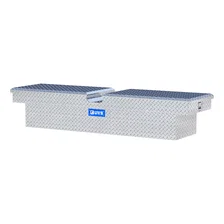 Bright Aluminum 72" Gull Wing Crossover Truck Tool Box (LTL Shipping Only) image 3
