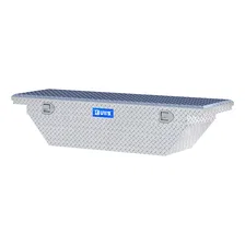 Bright Aluminum 63" Angled Truck Tool Box with Low Profile (LTL Shipping Only) image 3