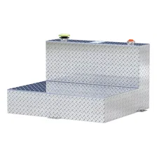 50-Gallon L-Shape Bright Aluminum Transfer Tank image 3