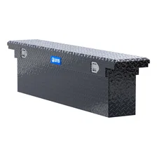 Gloss Black Aluminum 72" Deep Slim Truck Tool Box, Low Profile (Heavy Packaging) image 4