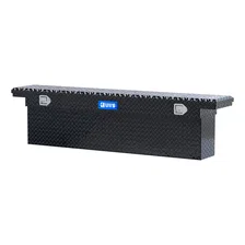 Gloss Black 72" Deep Slim Truck Tool Box, Low Profile (LTL Shipping Only) image 3