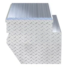Bright Aluminum 62" Wedged Angled Utility Chest Box (Heavy Packaging) image 5