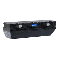 Gloss Black Aluminum 62" Wedged Angled Utility Chest Box (Heavy Packaging) image 1
