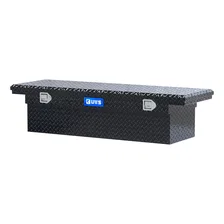 Gloss Black Aluminum 60" Truck Tool Box with Low Profile (LTL Shipping Only) image 3
