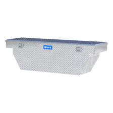 Bright Aluminum 69" Deep Angled Crossover Truck Tool Box image 3