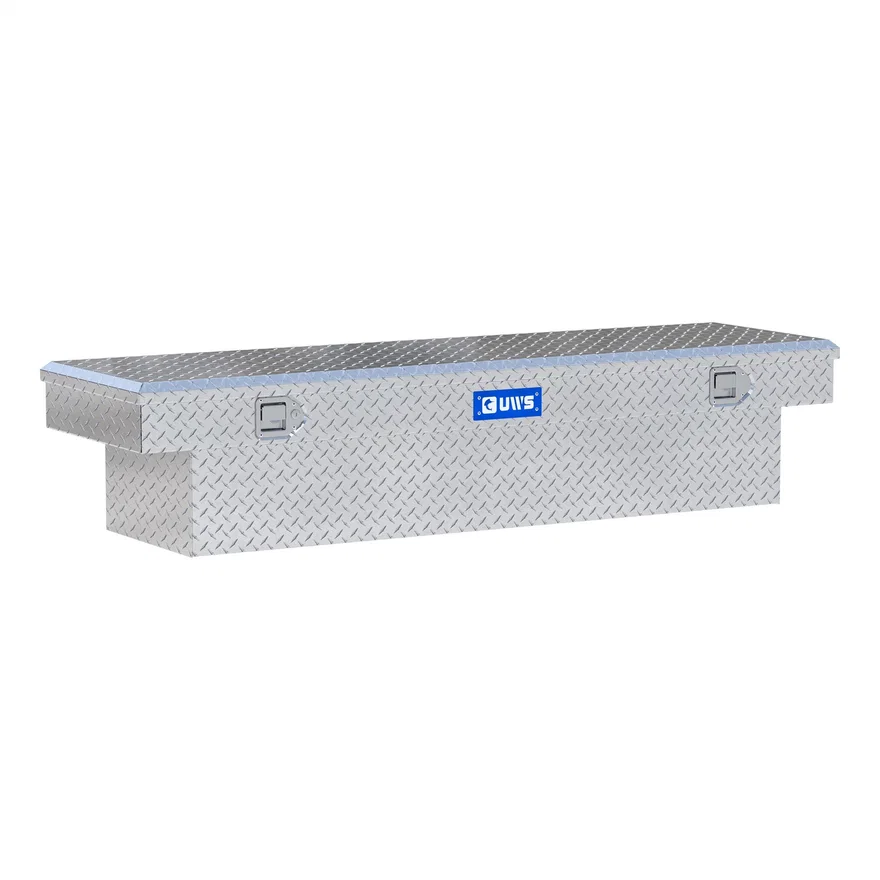 Bright Aluminum 69" Crossover Truck Tool Box (LTL Shipping Only)