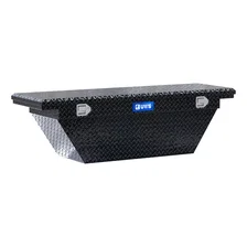 Gloss Black 63" Deep Angled Truck Tool Box, Low Profile (LTL Shipping Only) image 1