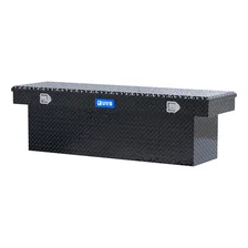 Gloss Black Aluminum 69" Deep Crossover Truck Tool Box image 3