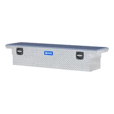 Bright Aluminum 72" Secure Lock Crossover Box with Low Profile (Heavy Packaging) image 3