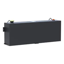 Matte Black 45-Gallon Rectangle Steel Transfer Tank image 1