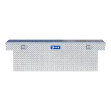 Bright Aluminum 69" Deep Crossover Truck Tool Box image 2