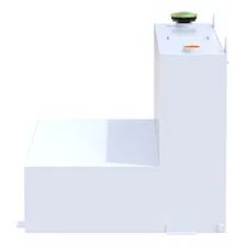 White 75-Gallon L-Shape Steel Transfer Tank image 5