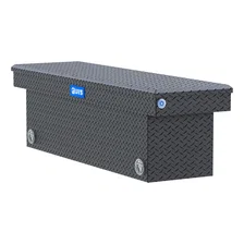 Matte Black 69in. Deep Push Button Crossover Truck Tool Box image 4