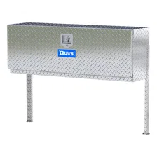 Bright Aluminum 48" Single-Door Topside Truck Tool Box (Heavy Packaging) image 3