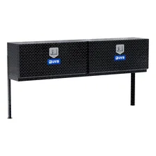 Gloss Black Aluminum 72" Double-Door Topside Truck Tool Box (Heavy Packaging) image 4