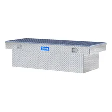Bright Aluminum 69" Deep Extra-Wide Crossover Truck Tool Box image 3