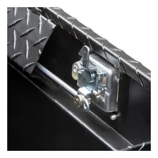 Matte Black Aluminum 63" Angled Truck Tool Box, Low Profile (LTL Shipping Only) image 7