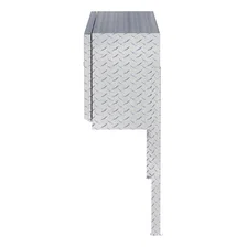 Bright Aluminum 60" Single-Door Topside Truck Tool Box (Heavy Packaging) image 5