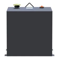 Matte Black 53-Gallon Rectangle Steel Transfer Tank image 2