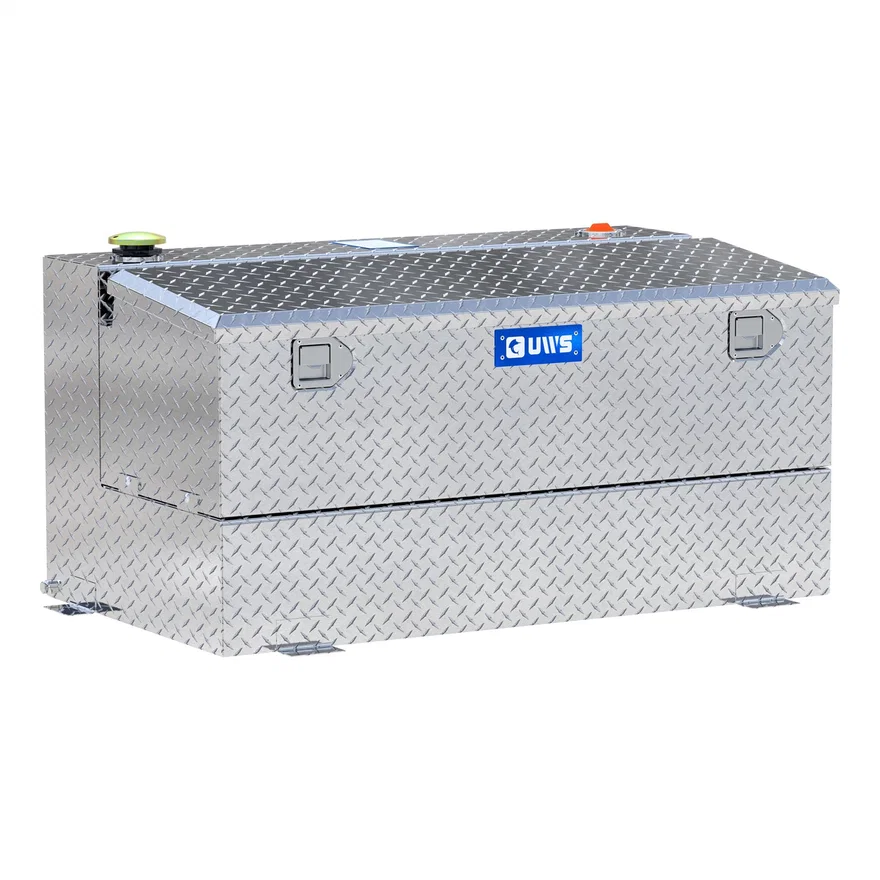 75-Gallon Combo Bright Aluminum Transfer Tank