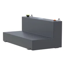 Matte Black 100-Gallon L-Shape Steel Transfer Tank image 4