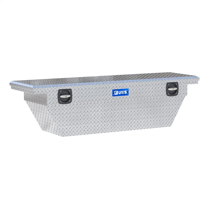 69" Deep Angled Secure Lock Crossover Truck Tool Box with Low Profile