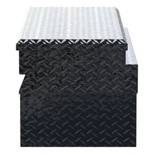 Gloss Black Aluminum 60" Notched Utility Chest Box (Heavy Packaging) image 5