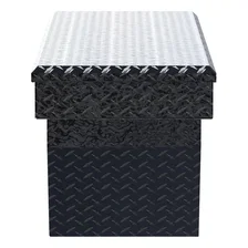 Gloss Black Aluminum 69" Deep Angled Crossover Truck Tool Box image 5