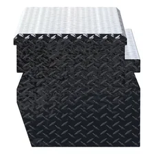 Gloss Black Aluminum 48" Wedge Utility Chest Box (Heavy Packaging) image 5