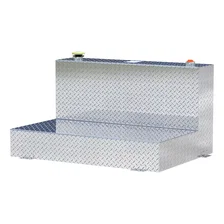 85-Gallon L-Shape Bright Aluminum Transfer Tank image 3