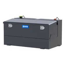 Matte Black 75-Gallon Steel-Aluminum Combo Transfer Tank image 3