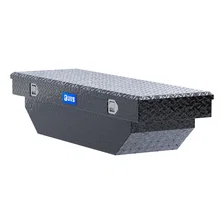 Gloss Black Aluminum 63" Angled Crossover Truck Tool Box (Heavy Packaging) image 4