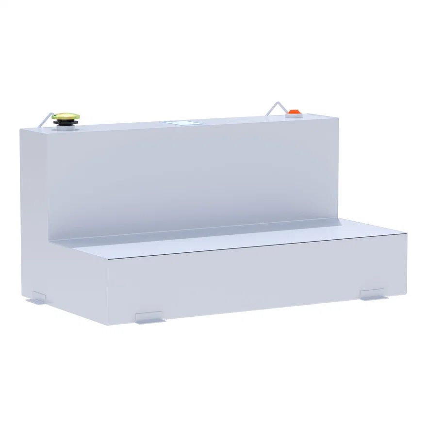 White 75-Gallon L-Shape Steel Transfer Tank