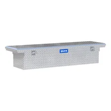 Bright Aluminum 72" Crossover Truck Tool Box with Low Profile (Heavy Packaging) image 1