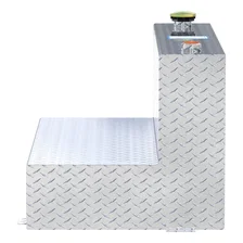 75-Gallon L-Shape Bright Aluminum Transfer Tank image 5