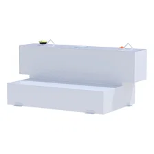 White Hammerhead-Style 100-Gallon L-Shape Steel Transfer Tank image 3