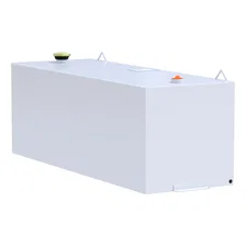 White 100-Gallon Rectangle Steel Transfer Tank image 4