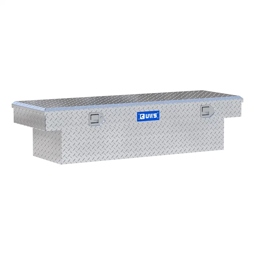 Bright Aluminum 60" Crossover Truck Tool Box (Heavy Packaging)