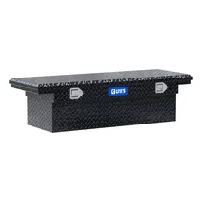 Gloss Black Aluminum 54" Truck Tool Box with Low Profile (Heavy Packaging) image 1