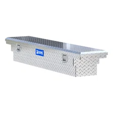 Bright Aluminum 63" Slim-Line Crossover Box, Low Profile (Heavy Packaging) image 4