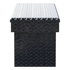 Gloss Black Aluminum 69" Deep Crossover Truck Tool Box image 5