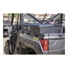 Matte Black Aluminum UTV Side Tool Box - Polaris Ranger (LTL Shipping Only) image 11