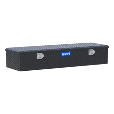 Matte Black Aluminum 58" 5th Wheel Truck Tool Box (Heavy Packaging) image 1