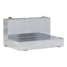 85-Gallon L-Shape Bright Aluminum Transfer Tank image 1