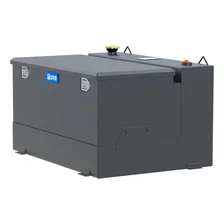 Matte Black 85-Gallon Steel-Aluminum Combo Transfer Tank image 4