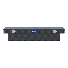 Matte Black Aluminum 72" Crossover Truck Tool Box (Heavy Packaging) image 2