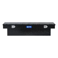 Gloss Black Aluminum 63" Crossover Truck Tool Box (Heavy Packaging) image 2