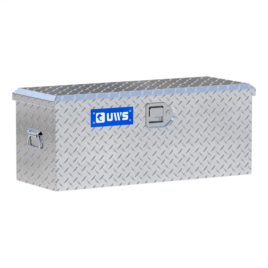 Bright Aluminum ATV Tool Box (Heavy Packaging)
